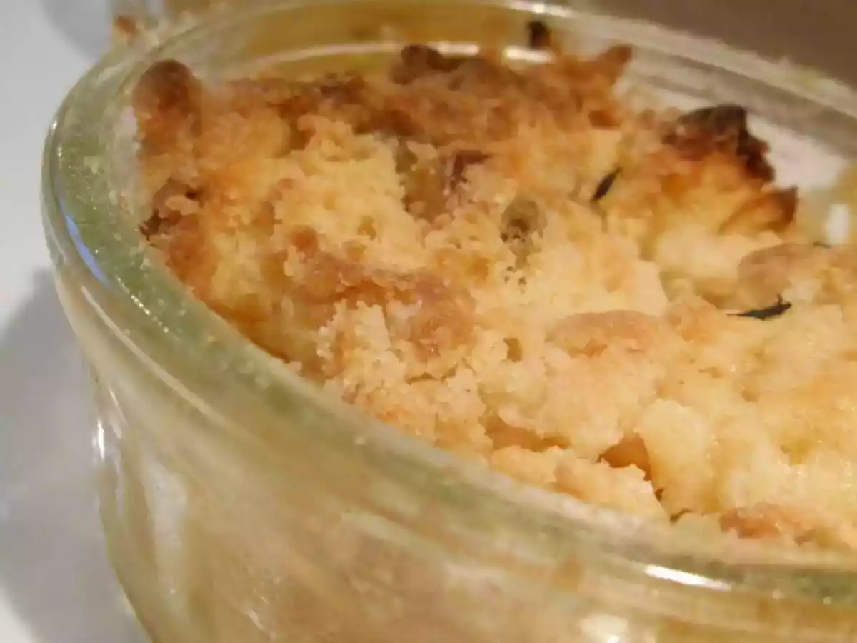 Crumble aux pommes facile