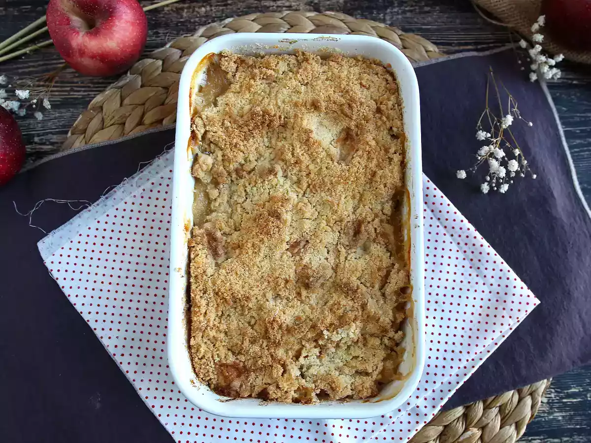 Crumble aux pommes super facile - photo 3