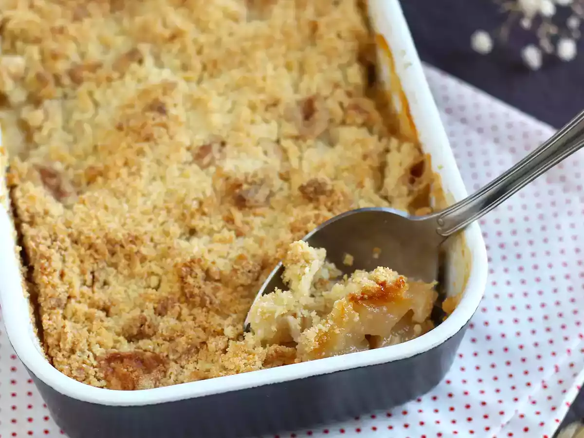 Crumble aux pommes super facile - photo 2
