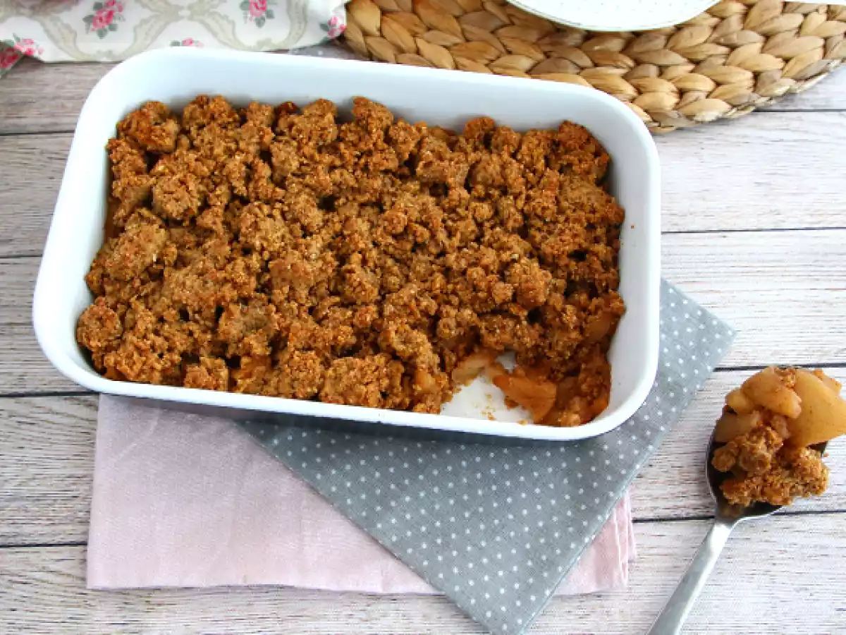 Crumble aux pommes (vegan et sans gluten) - photo 4