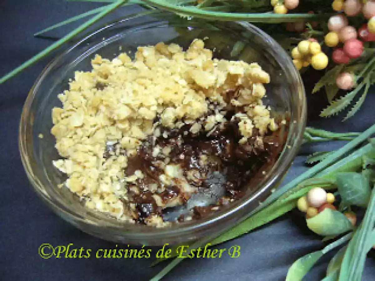 Crumble banane et chocolat en verrine - photo 2