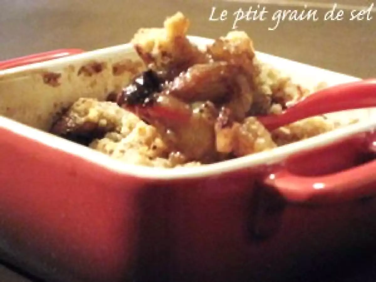 Crumble banane et chocolat, pécan et fève tonka de Fredee et Pierre Hermé - photo 2