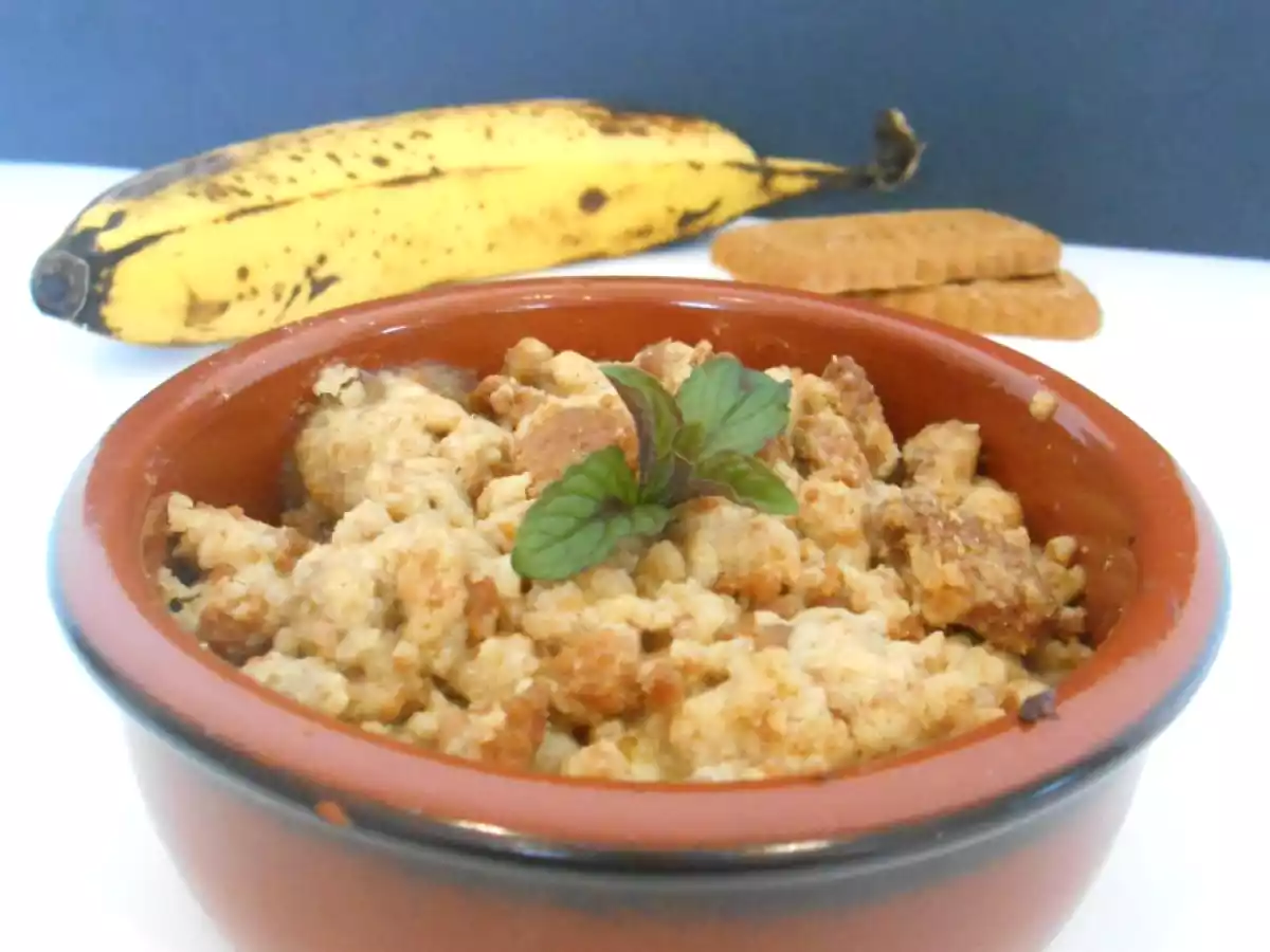 CRUMBLE BANANE & SPÉCULOOS