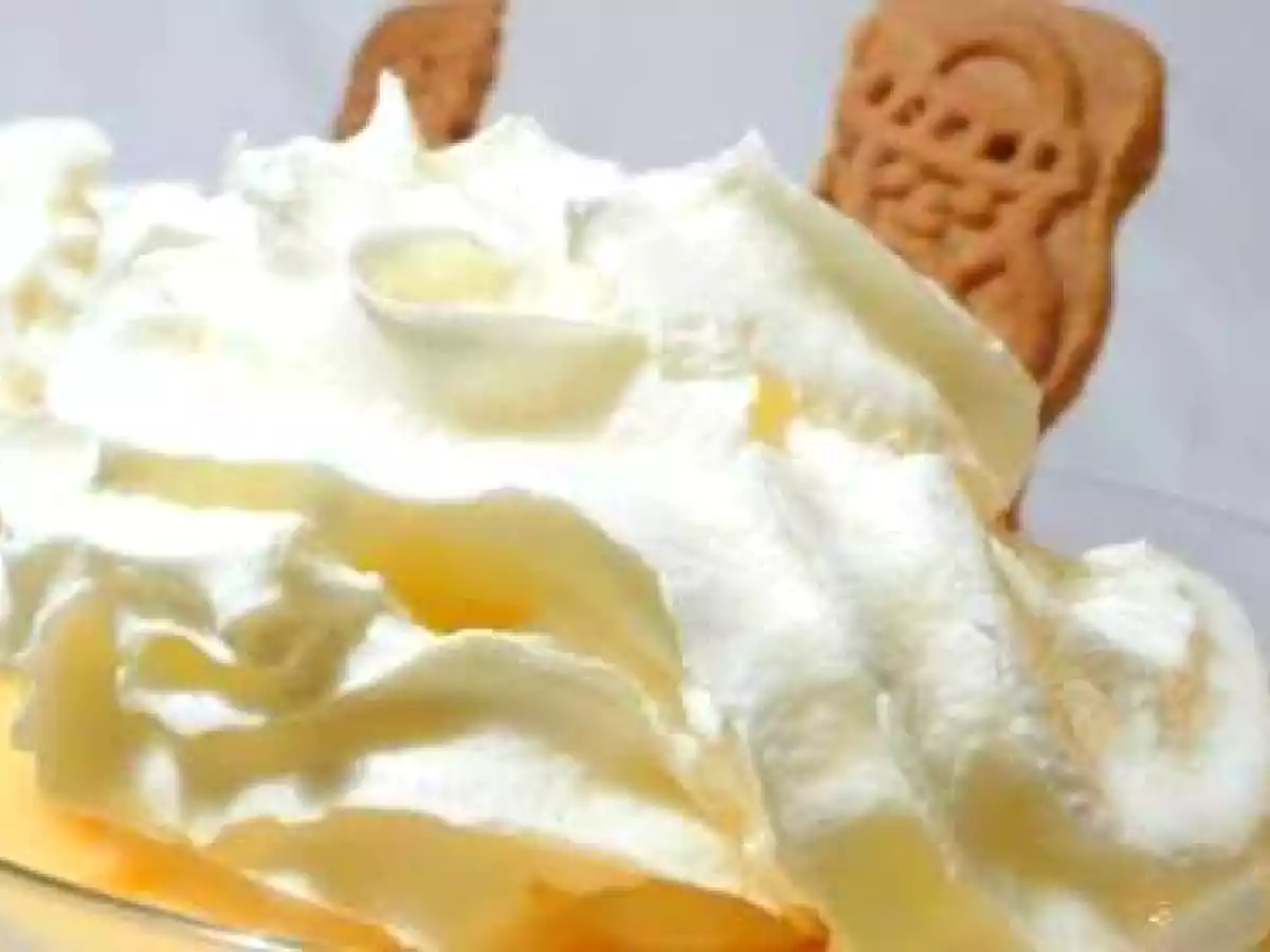 Crumble croustillant aux spéculoos.