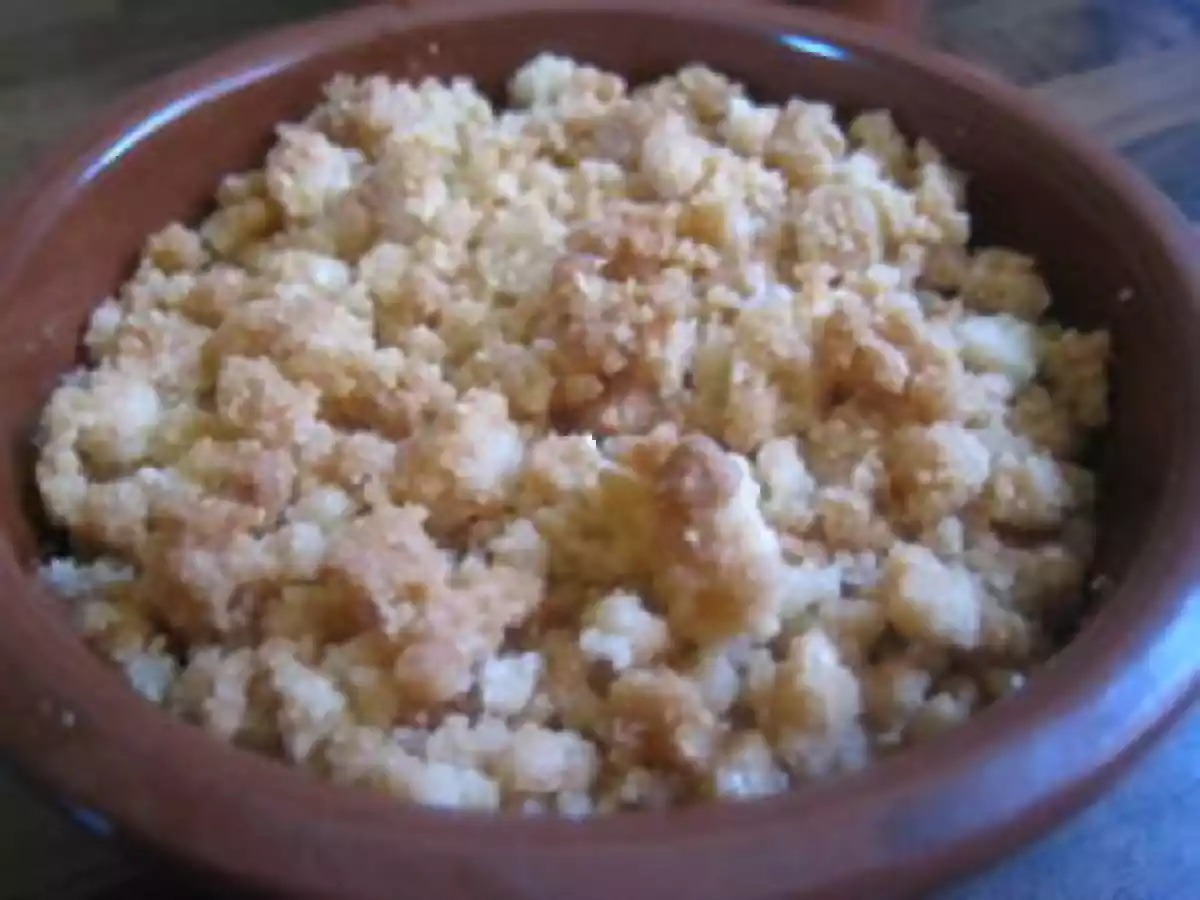 Crumble d'abricot à l'amande - photo 3