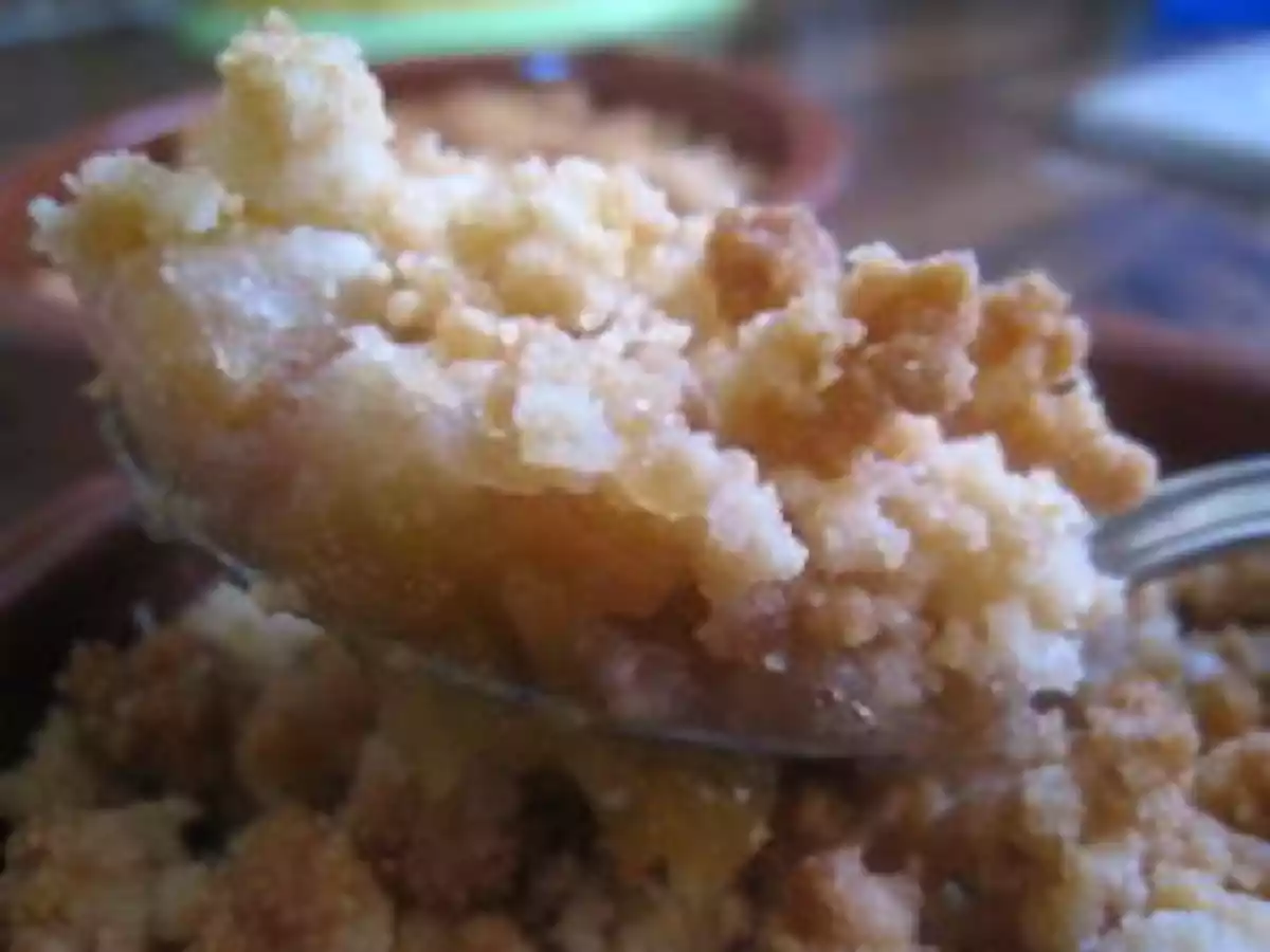 Crumble d'abricot à l'amande - photo 4