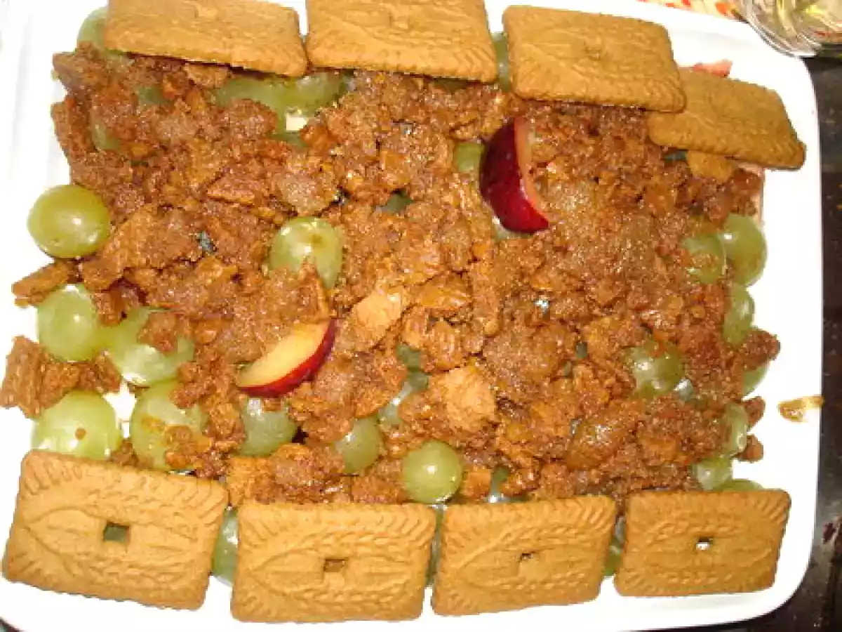 Crumble d'automne aux spéculos