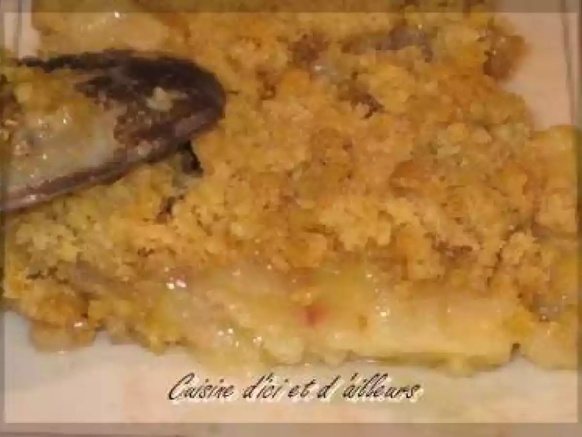 Crumble de bananes à la cannelle - photo 2