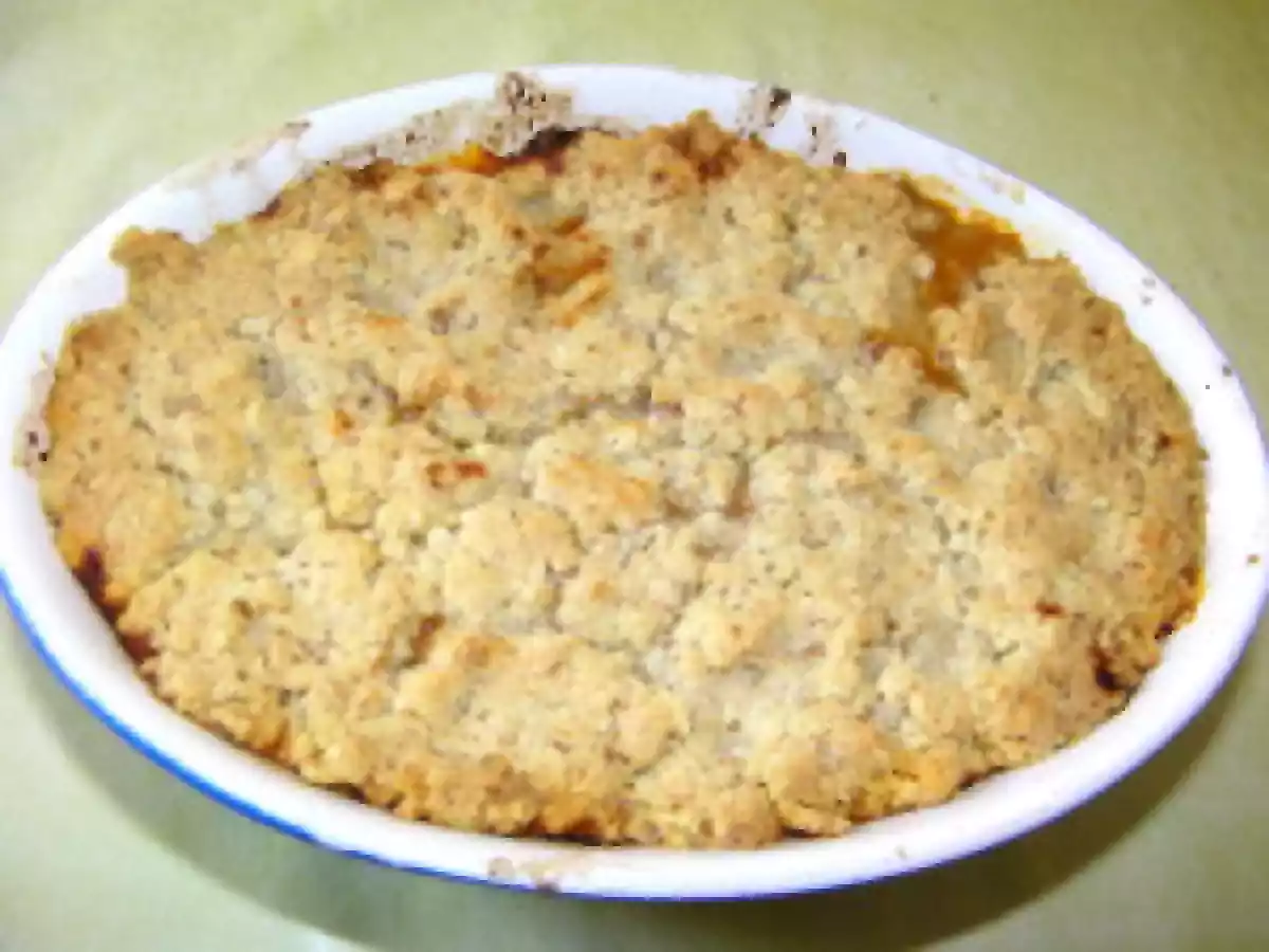 Crumble de blettes aux noix