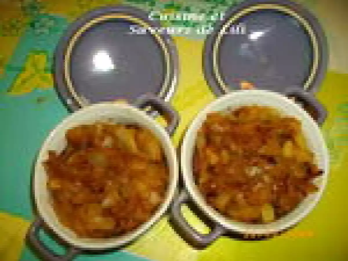 Crumble de boudin noir aux pommes - photo 3