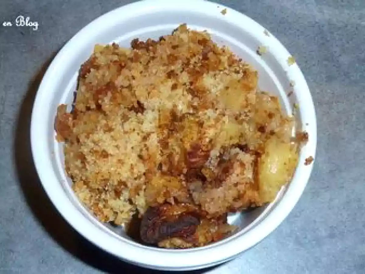 CRUMBLE DE BRIOCHE AUX POMMES - photo 2