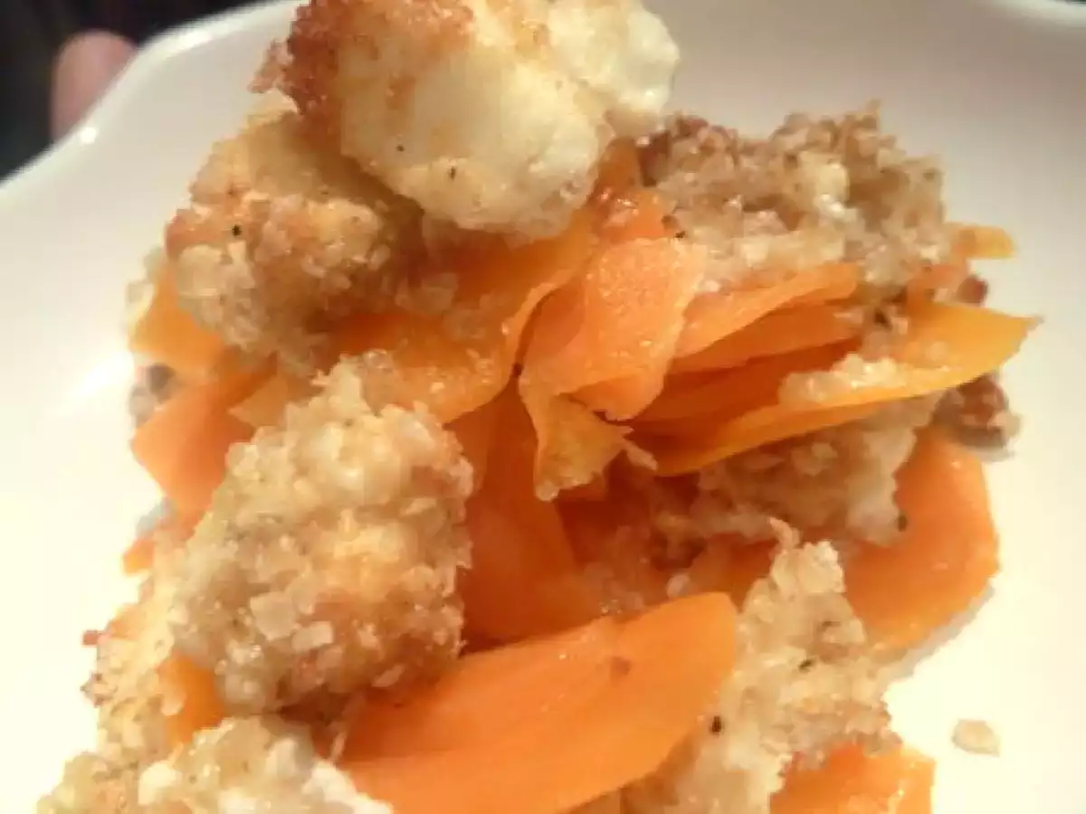 Crumble de carottes à la féta - photo 2
