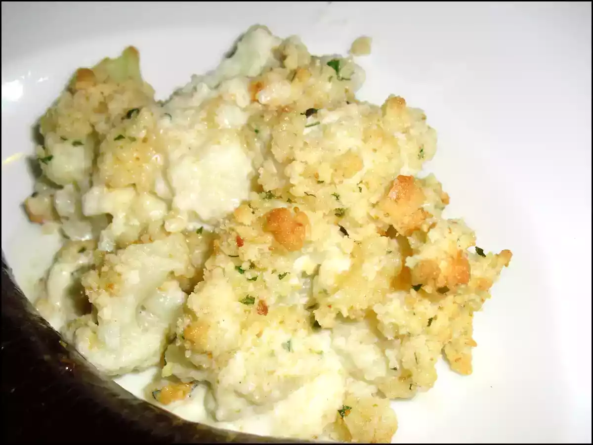 Crumble de chou-fleur