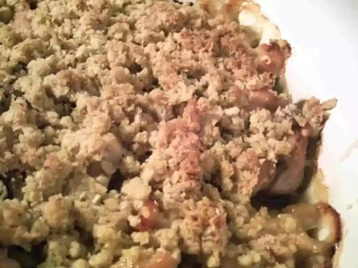 Crumble de dinde aux champignons - photo 2