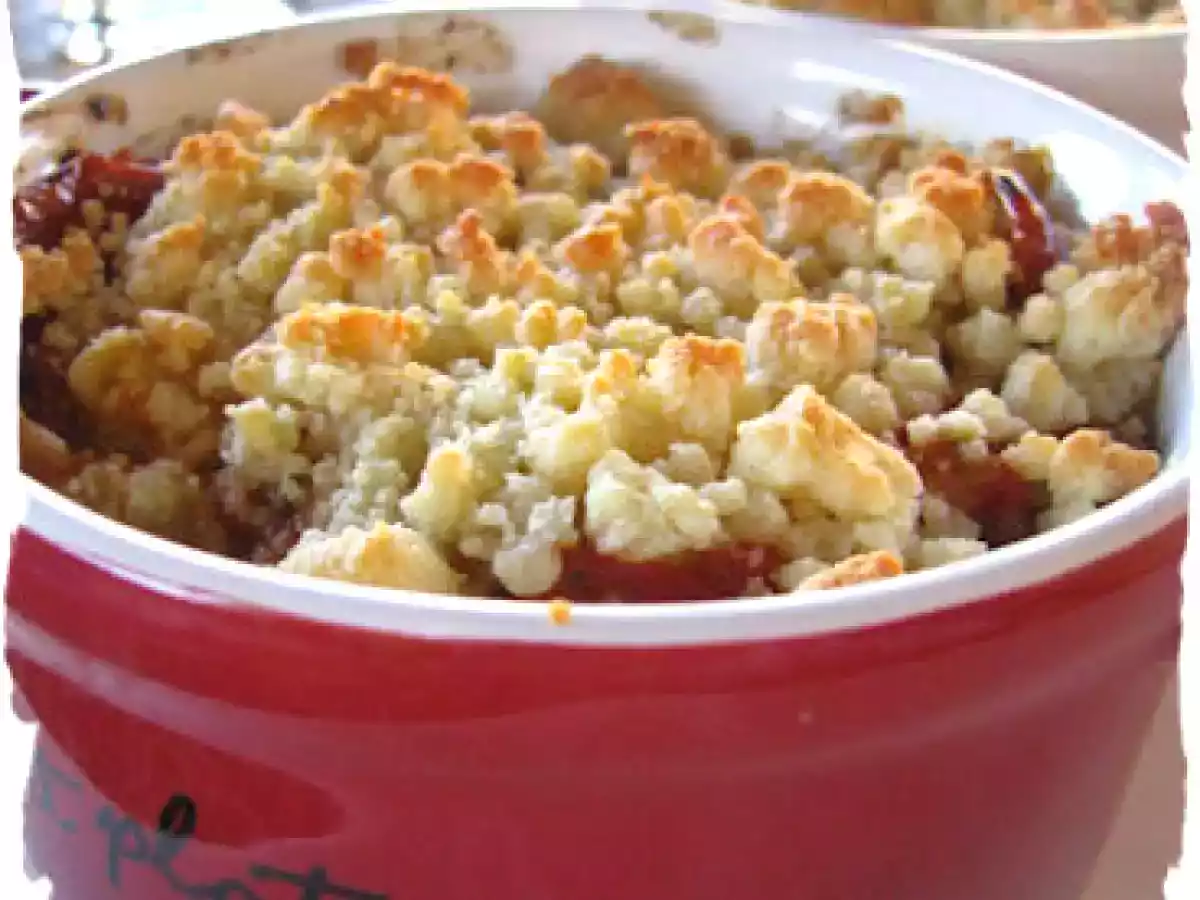 Crumble de légumes au chèvre - photo 2