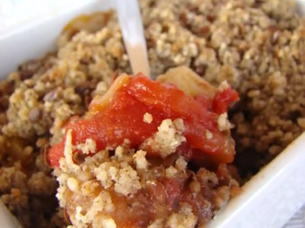 Crumble de légumes au sarrasin!