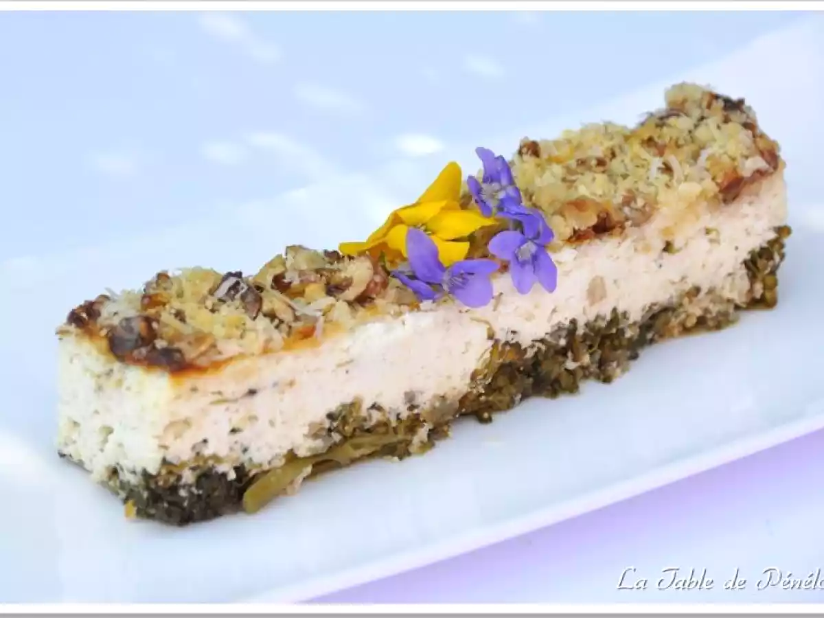 Crumble de Parmesan aux Brocolis et Chèvre Frais - photo 2