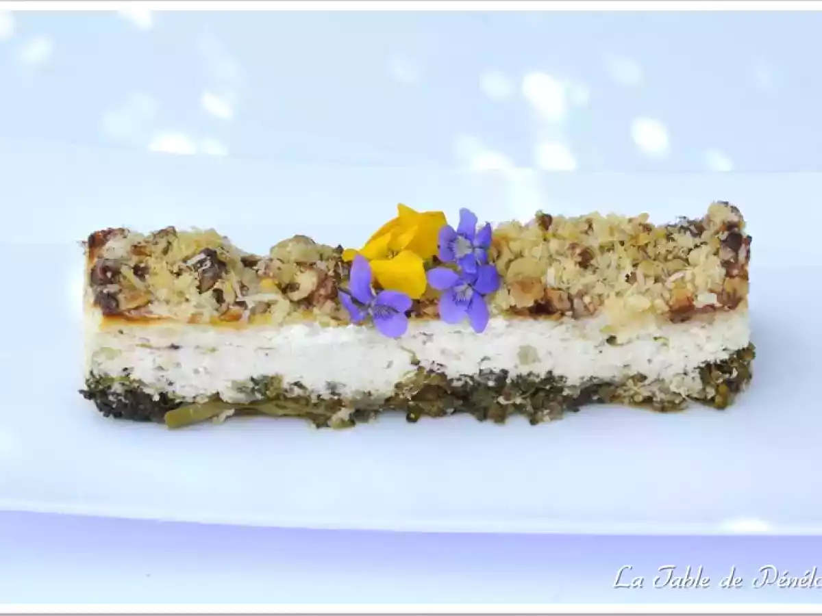 Crumble de Parmesan aux Brocolis et Chèvre Frais - photo 3