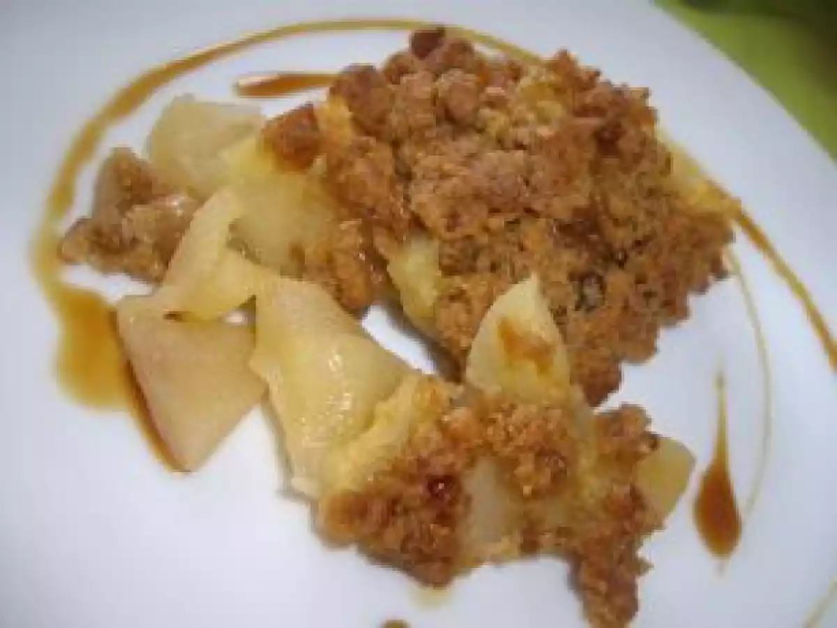 Crumble de Pommes au Sucre Complet de Canne