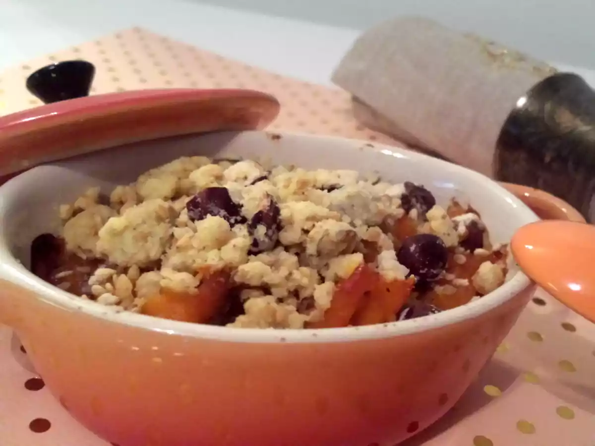Crumble de potimarron aux noisettes - photo 2
