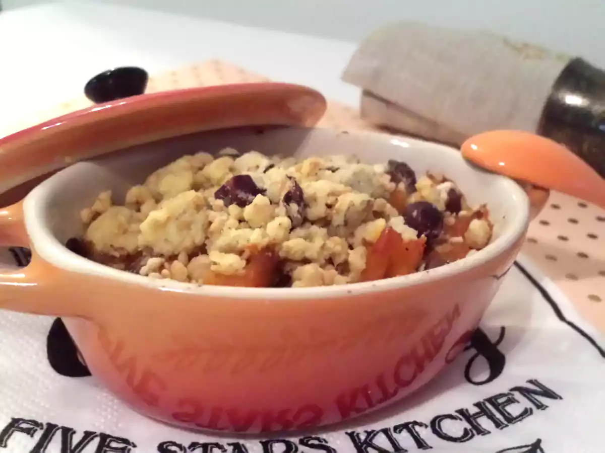 Crumble de potimarron aux noisettes - photo 3