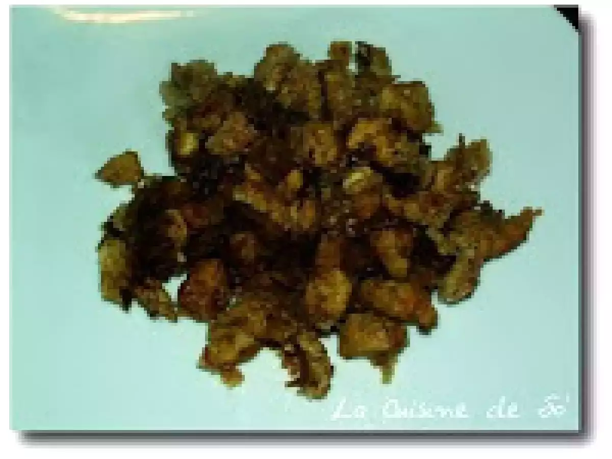 Crumble de poulet et pomme aux flocons d'avoine - photo 3
