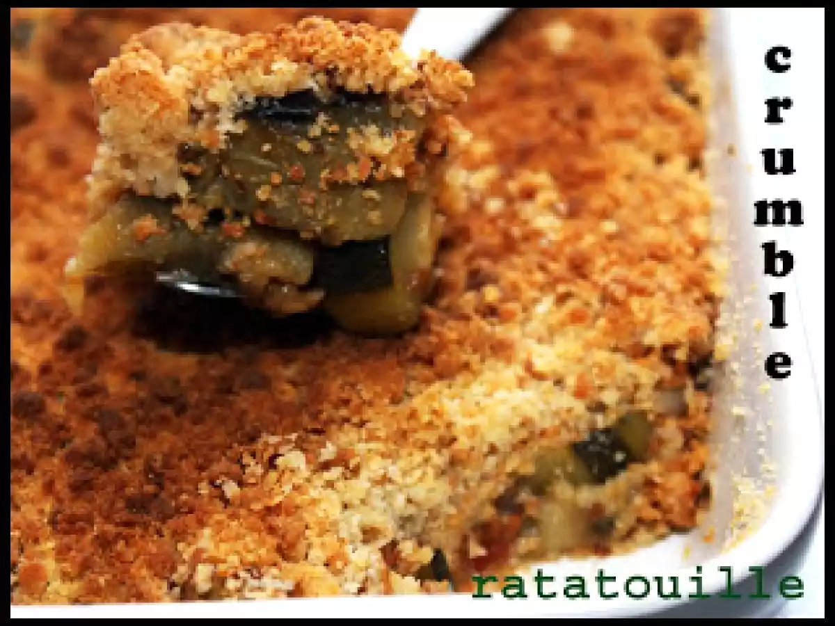 Crumble de ratatouille