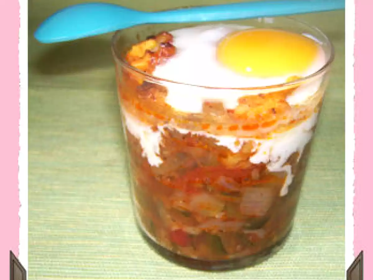 Crumble de ratatouille à la polenta (6, 5 points ww)