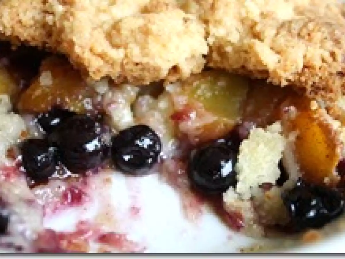 Crumble Myrtille Mangue au Gingembre et Sorbet à la Mangue - photo 3