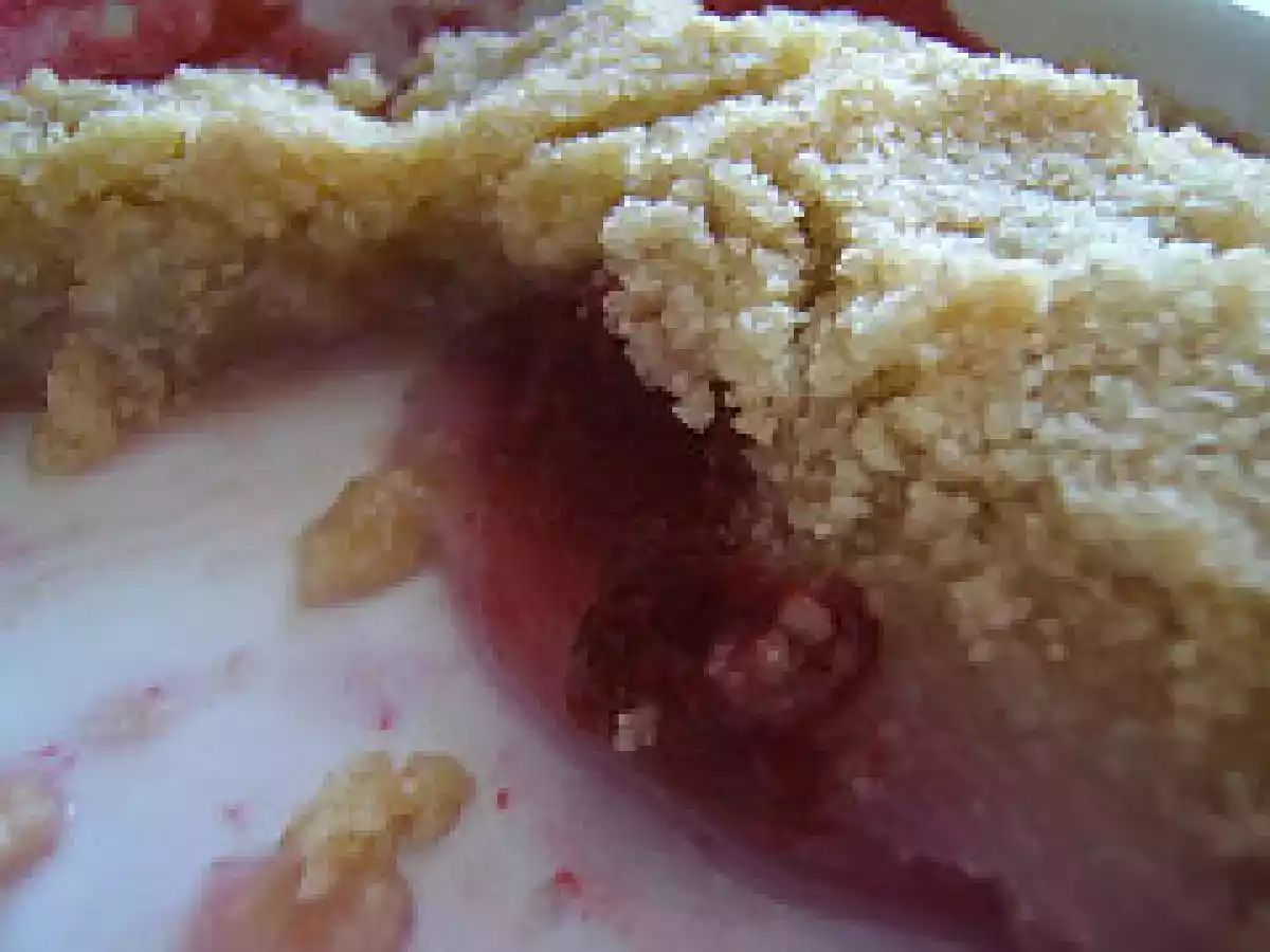 Crumble poire-framboise-chocolat blanc - photo 3