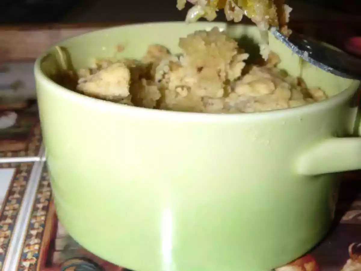 Crumble poireaux lardons - photo 2