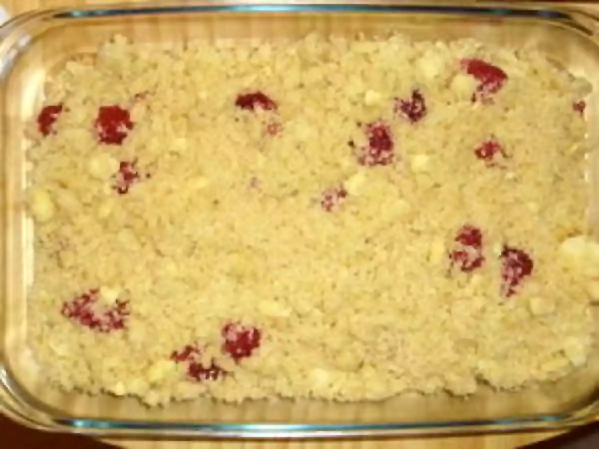 Crumble pomme-framboise - photo 2