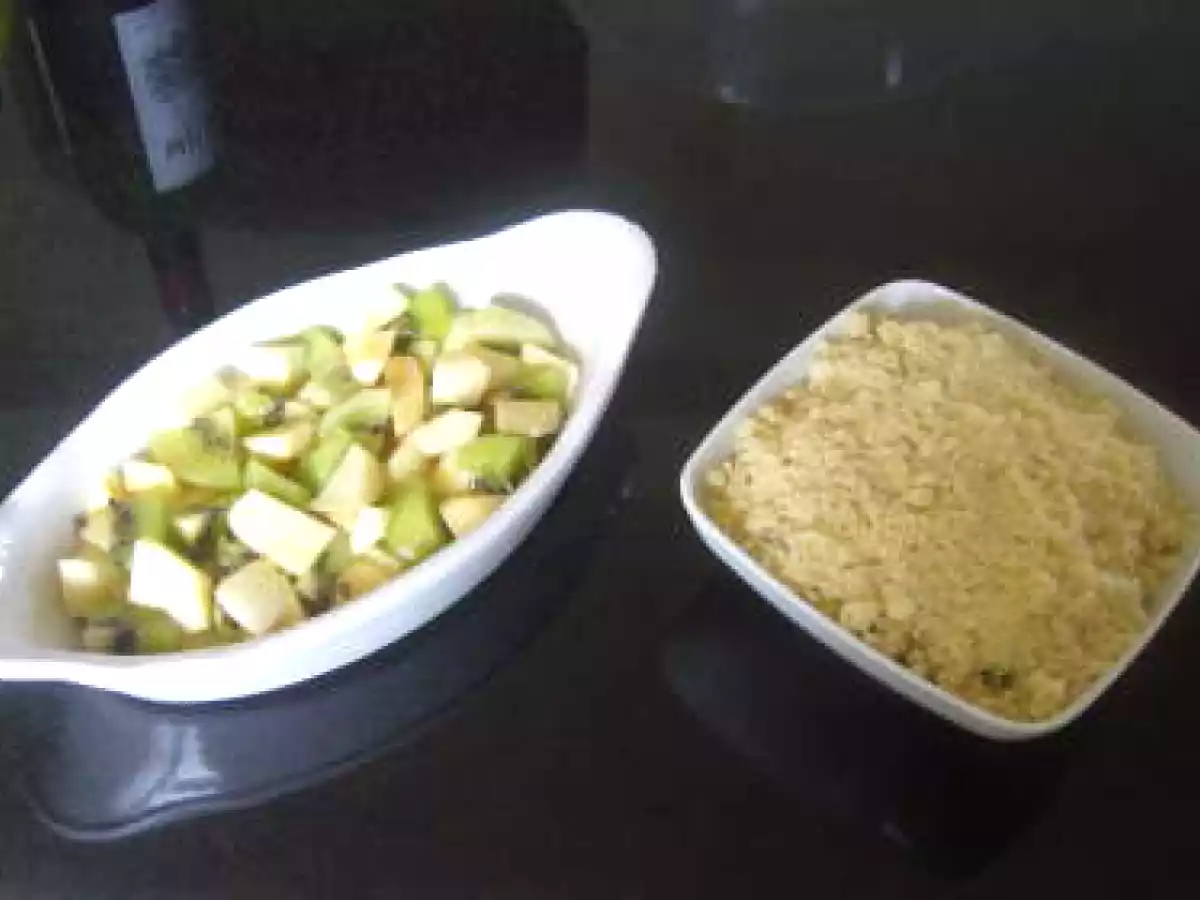 Crumble pomme / kiwi