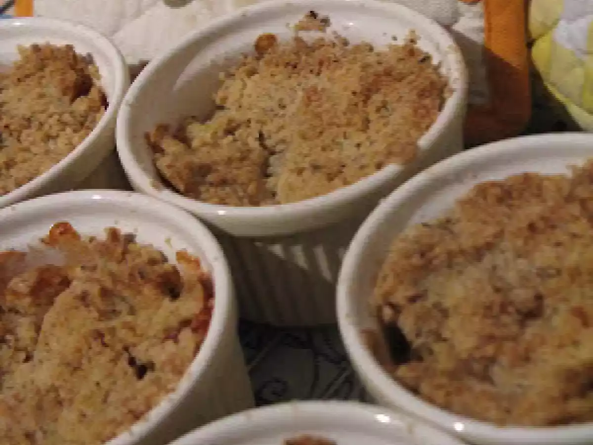 Crumble pomme potiron