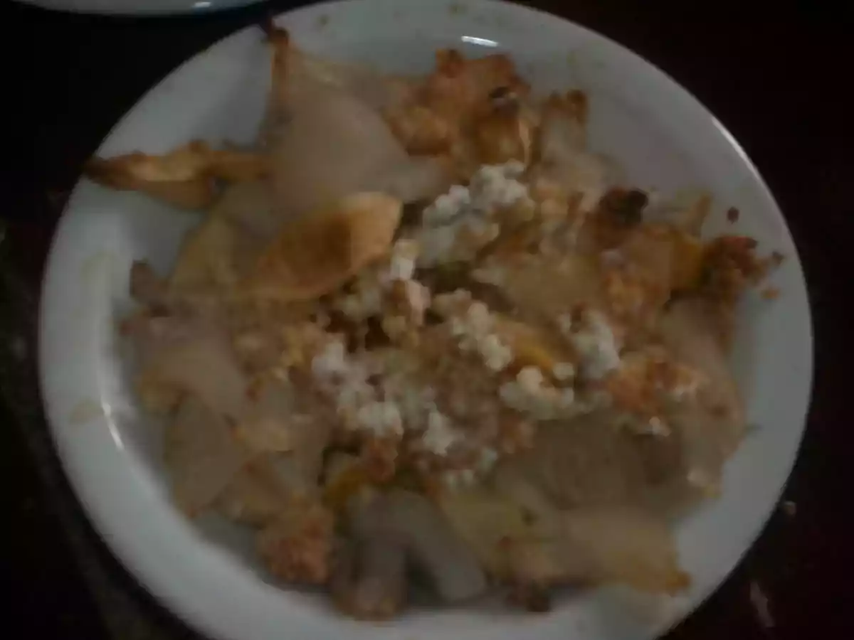 Crumble pomme ramboutan