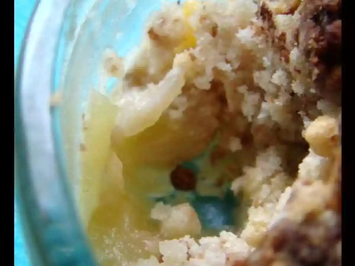 Crumble Pommes Bananes au Muesli, riz et Quinoa, Eclats de Chocolat et noix de cajou - photo 4