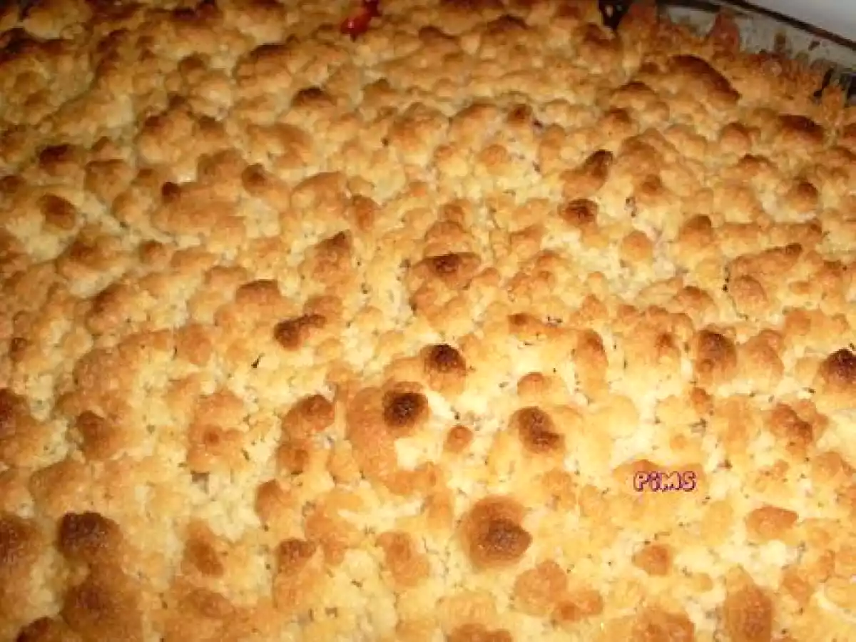 Crumble pommes / fraises / framboises - photo 2