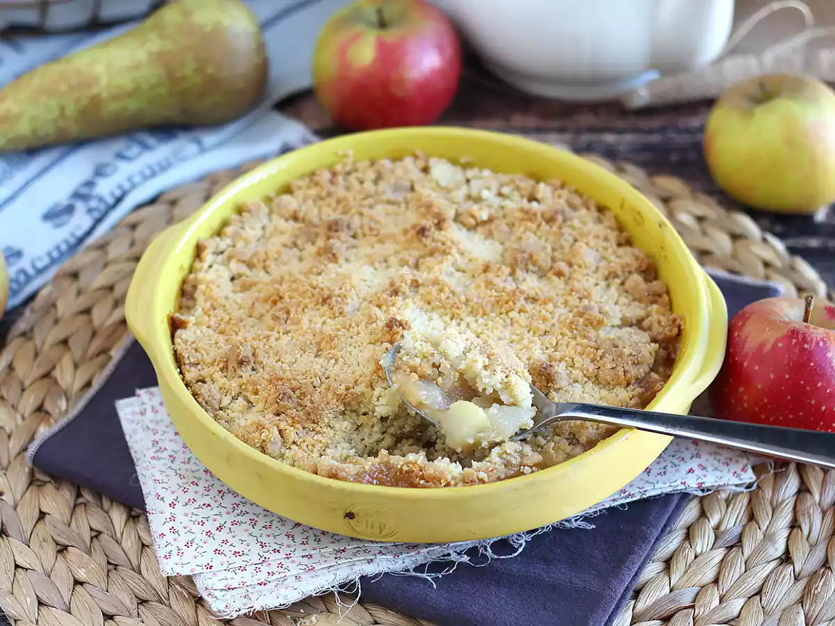 Crumble pommes poires extra croquant et fondant - photo 5