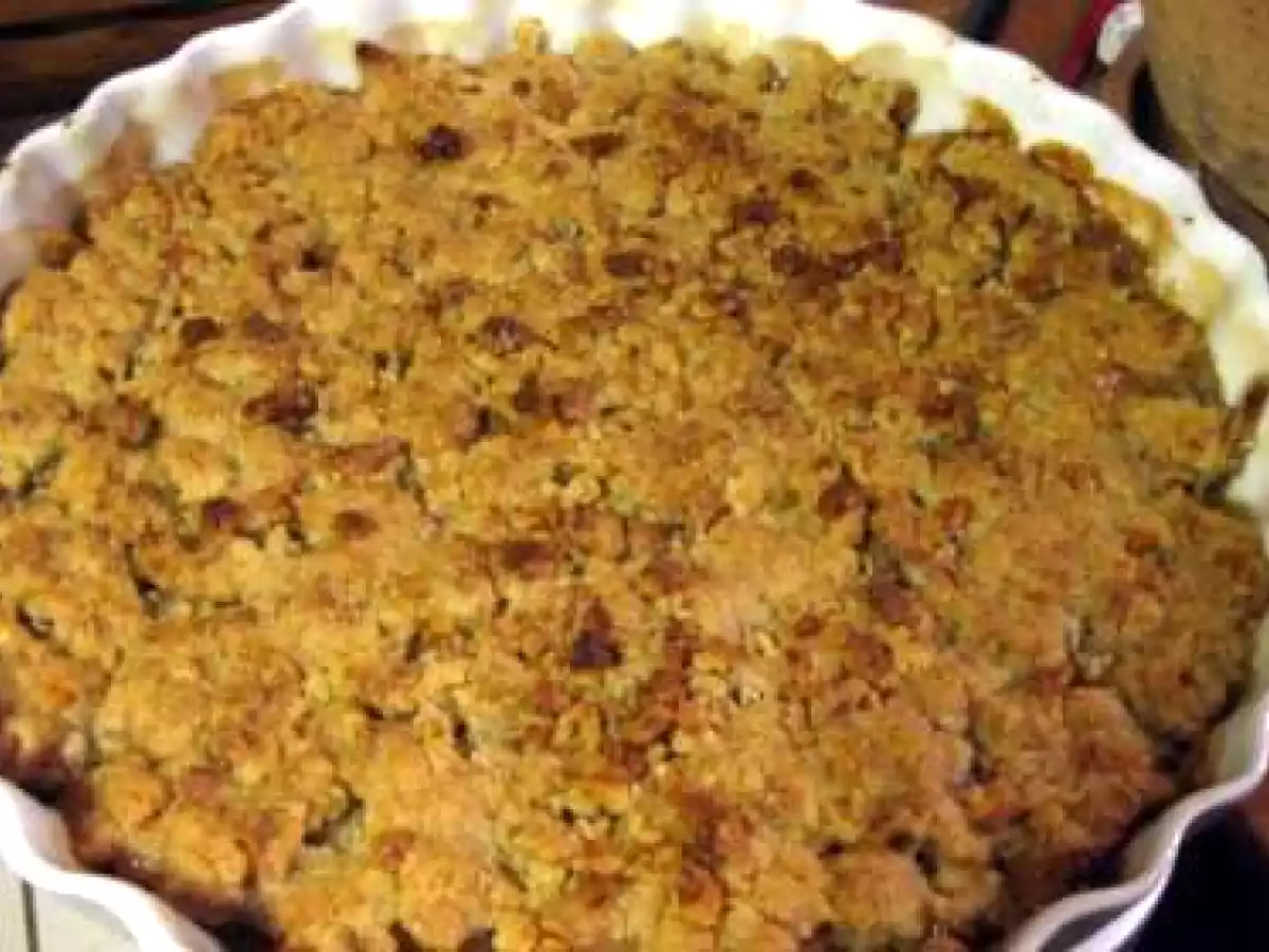 Crumble pommes vertes, noix, sirop d'érable - photo 2