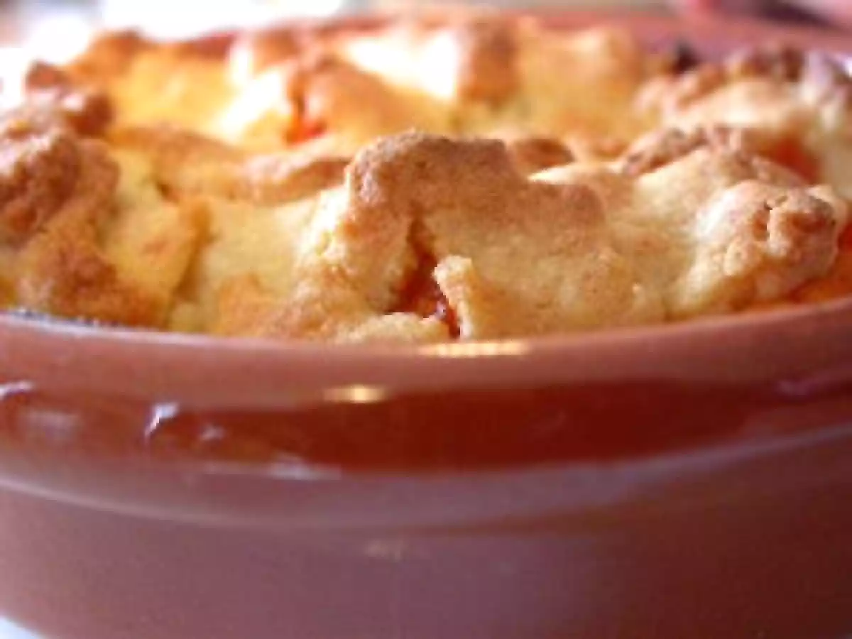 Crumble Poulet Ananas Coco Crevettes