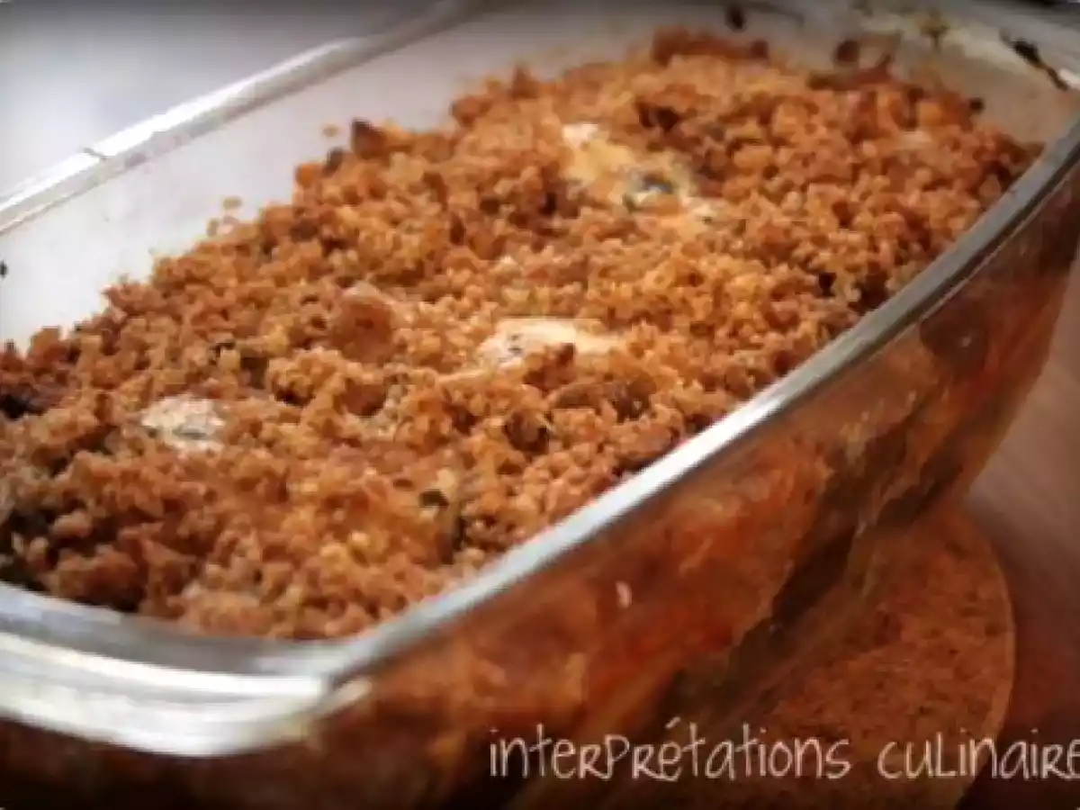 Crumble salé aux légumes d'été