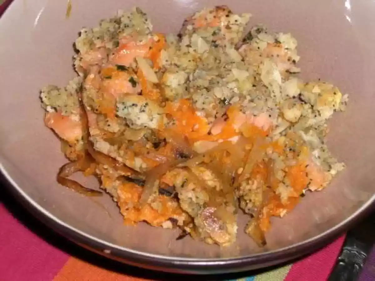 Crumble Saumon et fond de frigo... - photo 3