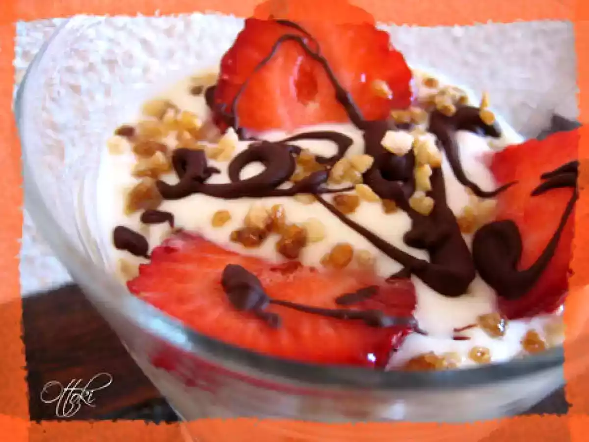 Crumble Thé de Lu, fraises et crème citron en verrine - photo 3