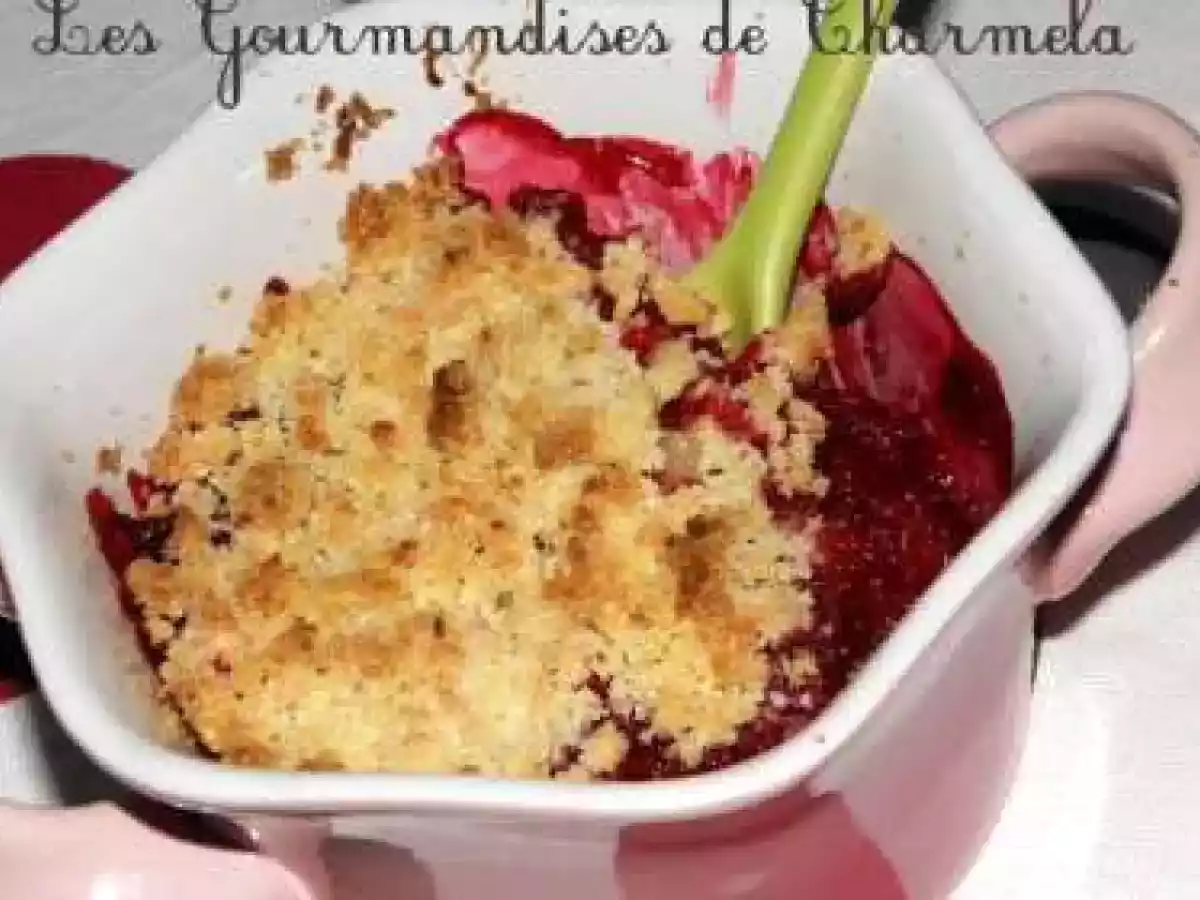 Crumbles aux Fruits Rouges