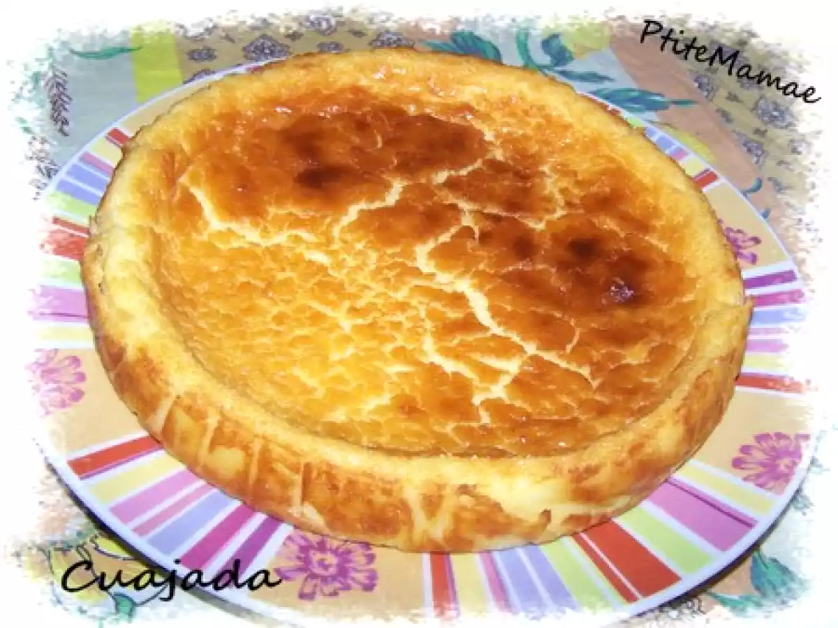 Cuajada au yaourt ( flan espagnol au yaourt et au lait )
