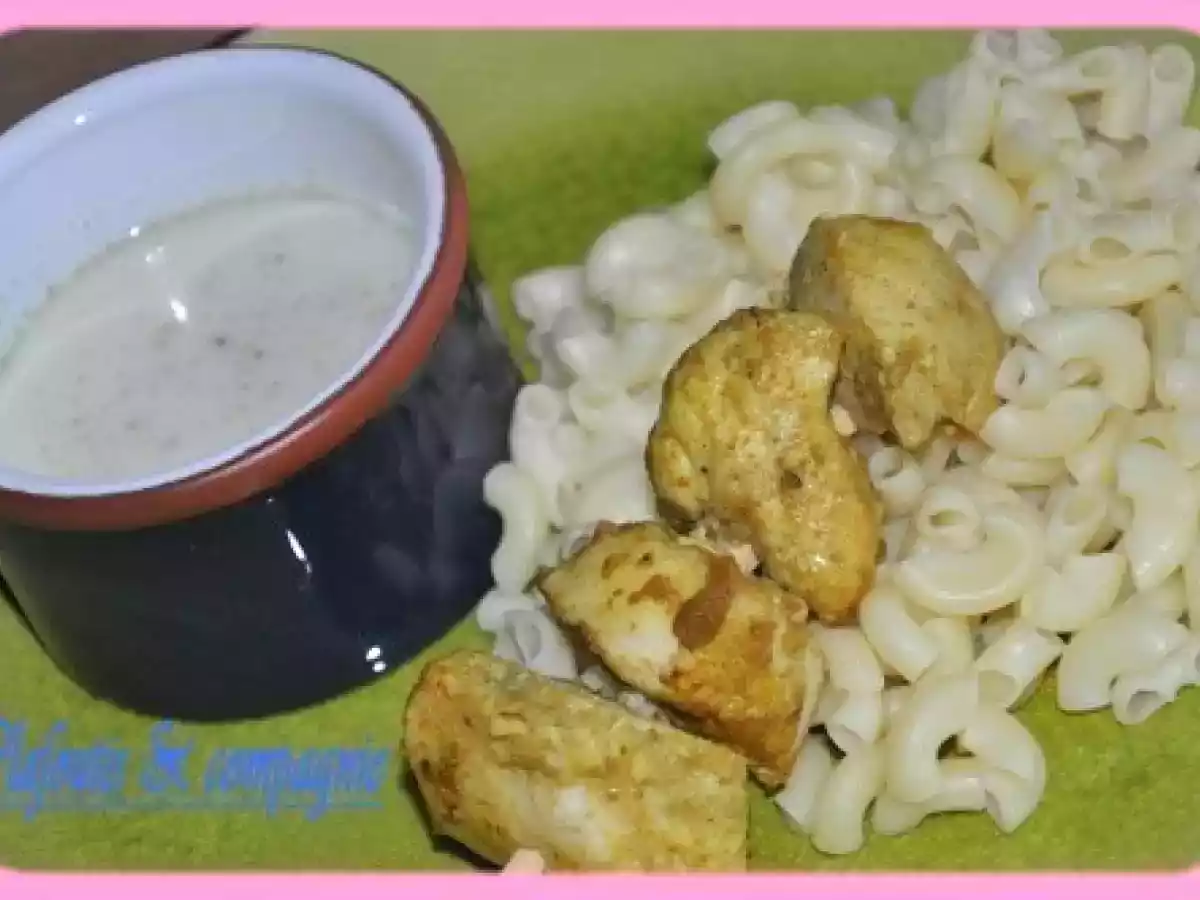 Cubes de Volaille Epicé & sauce à la Cancoillotte