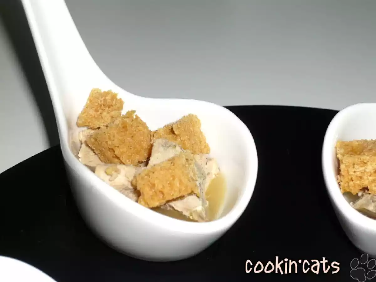 CUILLERES DE FOIE GRAS AUX POMMES - photo 2