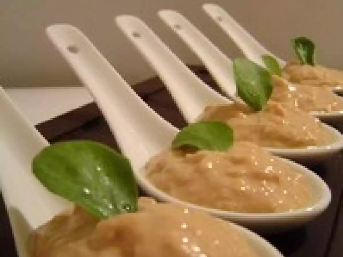 Cuillères mousse de thon et gressins