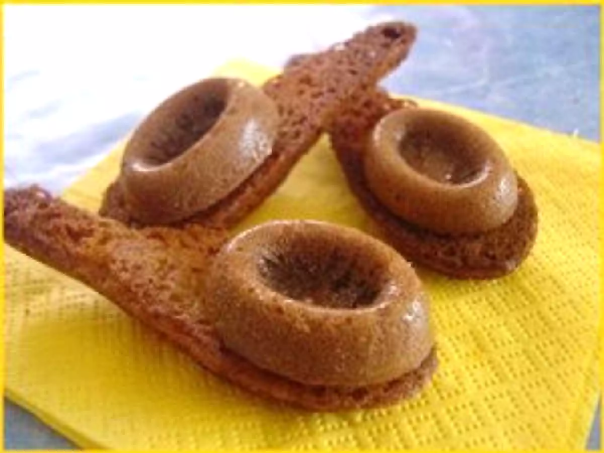 Cuillères sablés bretons & petits four au chocolat