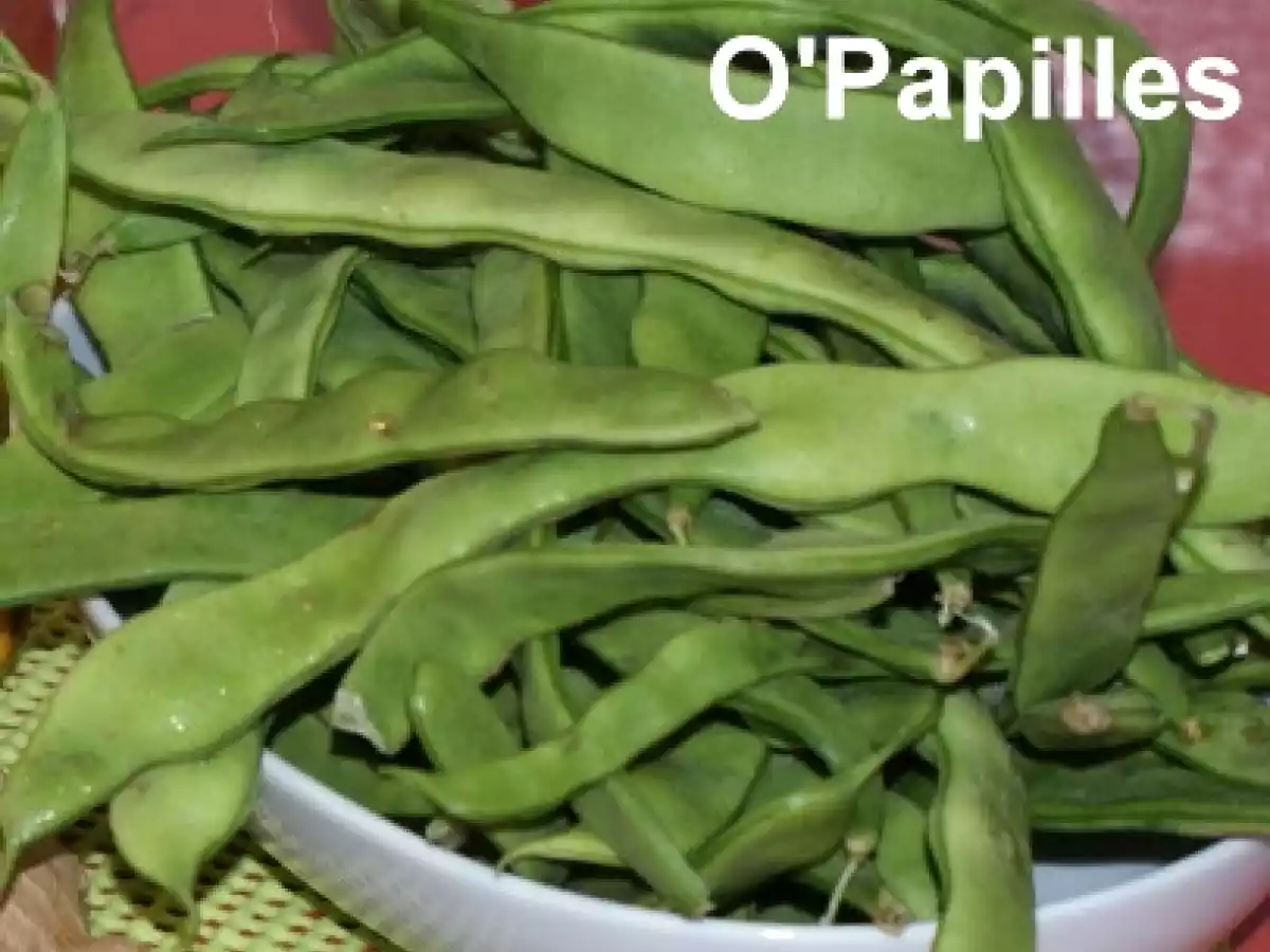 Cuisiner les haricots mange-tout